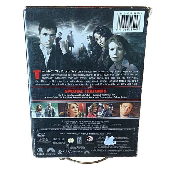 The 4400 - The Complete Fourth Season (DVD, 2008, 4 disc set) - Picture 2 of 11